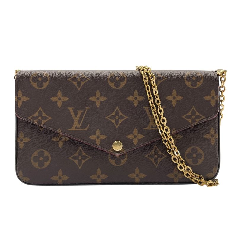 Louis Vuitton Pochette Felicie M81896 Monogram Canvas Shoulder Bag