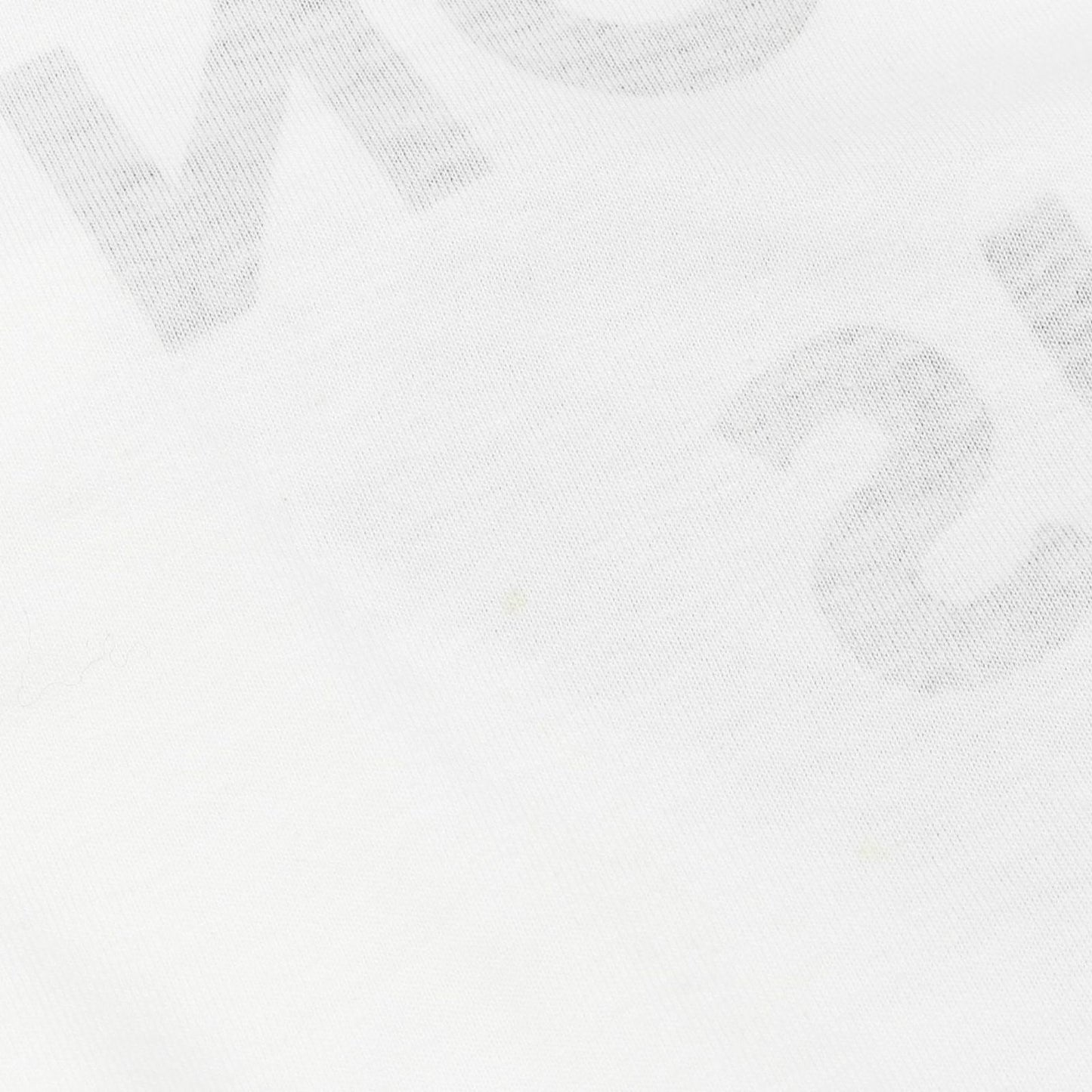 Louis Vuitton Inverted Logo Print Chain Detail Cotton T-Shirt