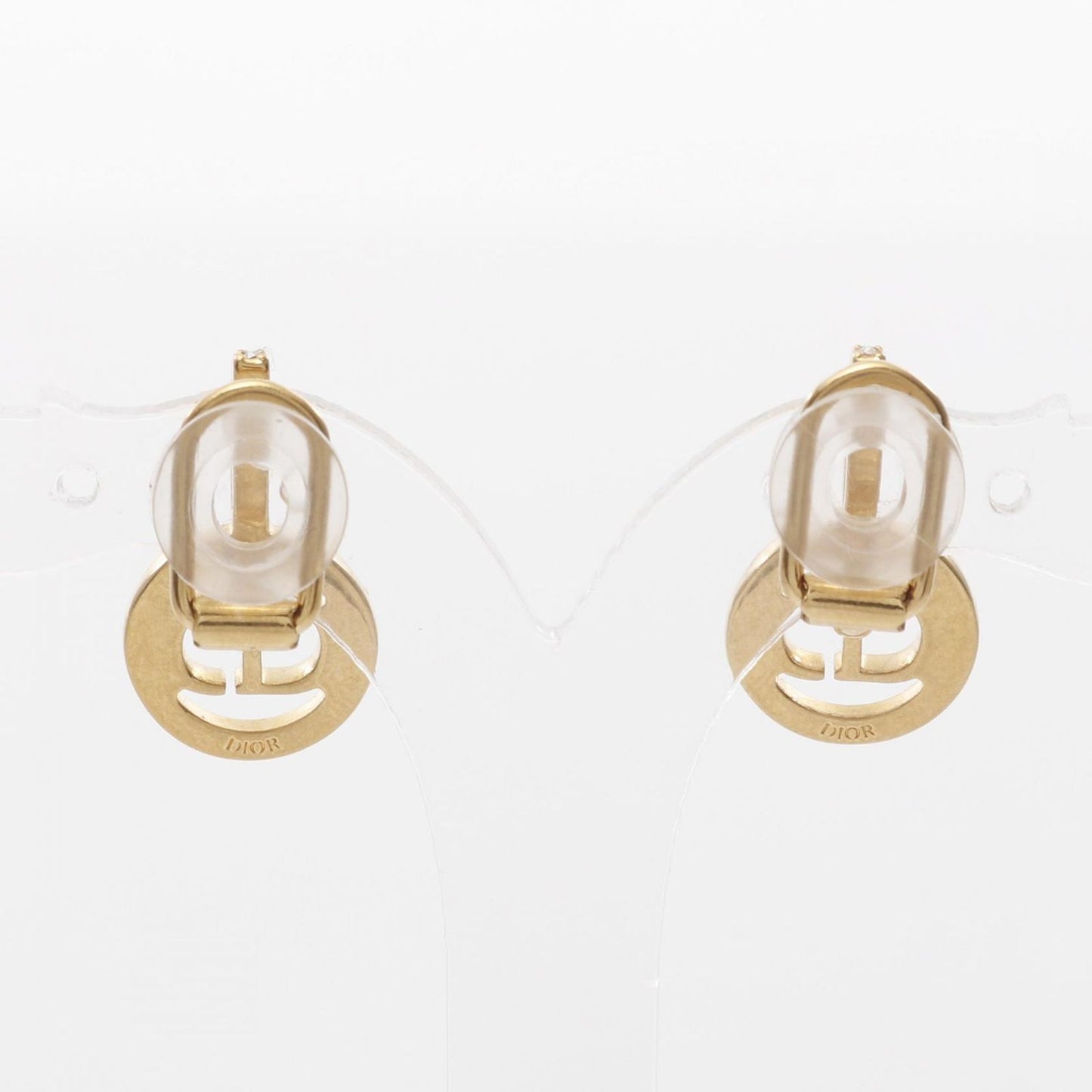 Dior Petit CD Clip Earrings in Gold - Exquisite Luxury