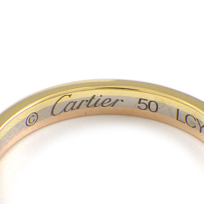 Cartier Vendôme Trinity Wedding Ring in Three Colors - K18 Gold