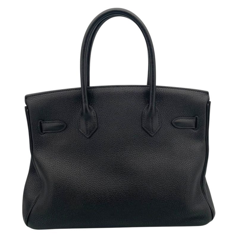 HERMES Birkin 30 C刻 Black & Gold Hardware - Timeless Elegance