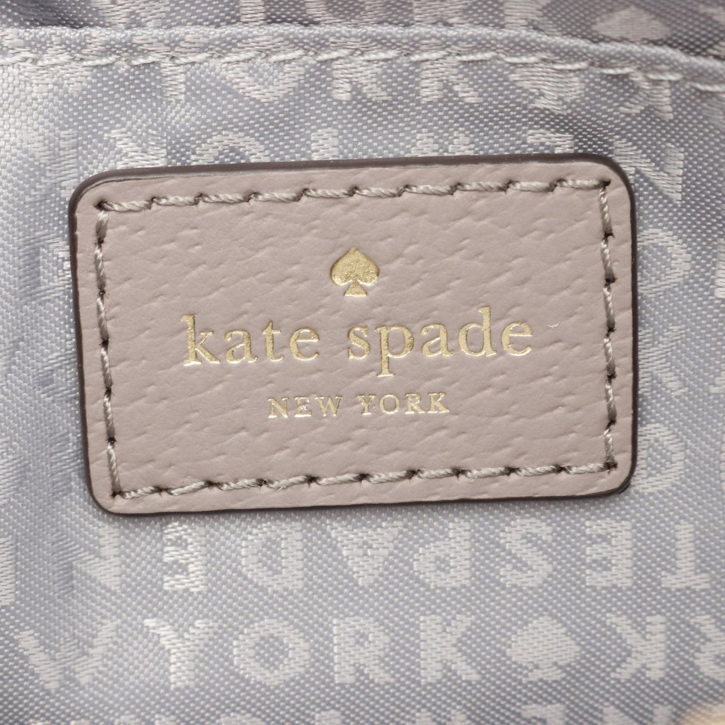 Kate Spade Groove Street Millie Leather Shoulder Bag in Beige