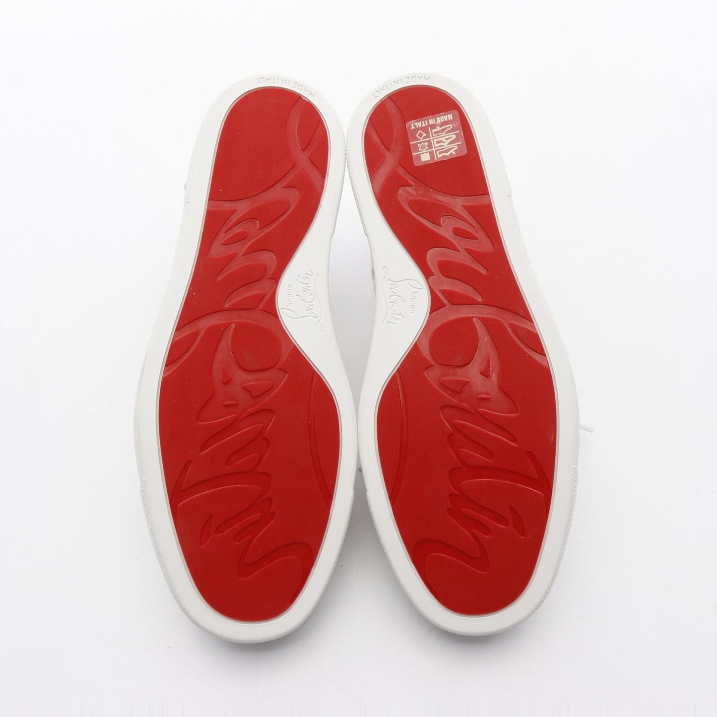 Christian Louboutin VIEIRA ORLATO White Sneakers - Unworn Luxury