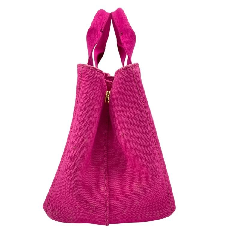 PRADA Canapa XXS B2439G Pink Canvas Tote Bag - Exquisite Elegance