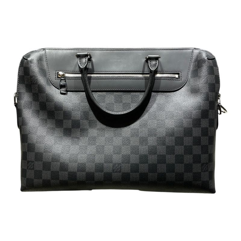 Louis Vuitton Porte-Documents Voyage NM Black Damier Graphite Business Bag