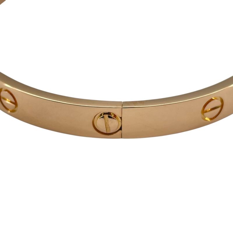 Cartier Love Bracelet K18PG - Timeless Elegance in Pink Gold