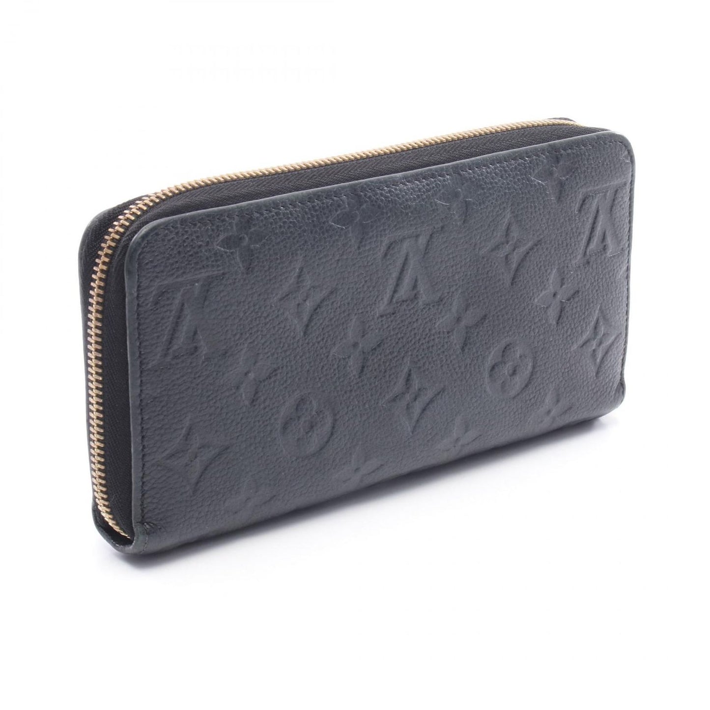 Louis Vuitton Monogram Empreinte Zippy Wallet in Noir