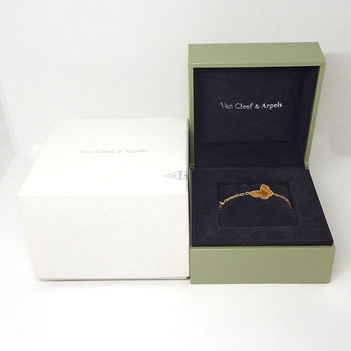 Van Cleef & Arpels Lucky Alhambra 4 Motif Bracelet in K18YG