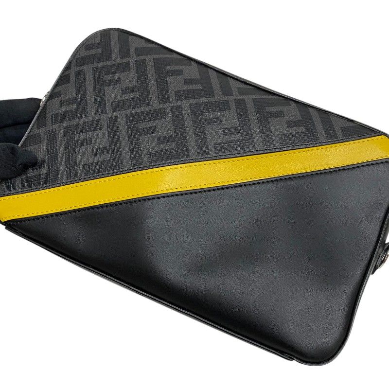 Fendi Medium Camera Case in Black PVC - Exclusive Luxury Shoulder Bag