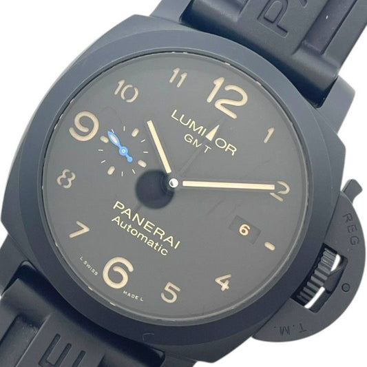Panerai Luminor GMT PAM01441 Black Ceramic Automatic Men's Watch