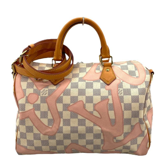 Louis Vuitton Speedy Bandoulière 30 Tahiti Collection - Beige Damier Azur