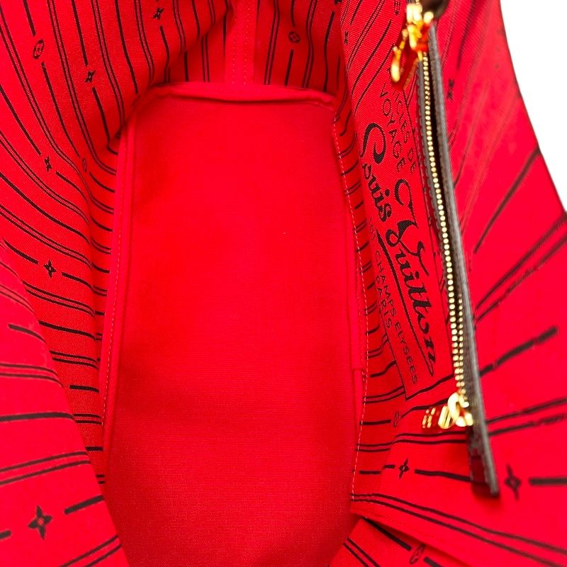 Louis Vuitton Neverfull MM Damier Brown Tote Bag - Timeless Elegance