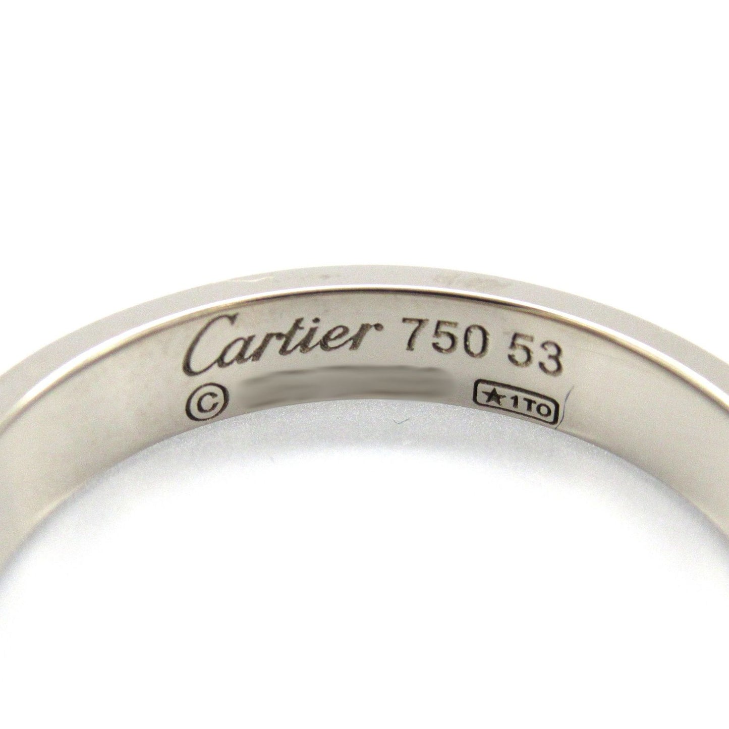 Cartier Mini Love Ring in 18K White Gold - Timeless Elegance