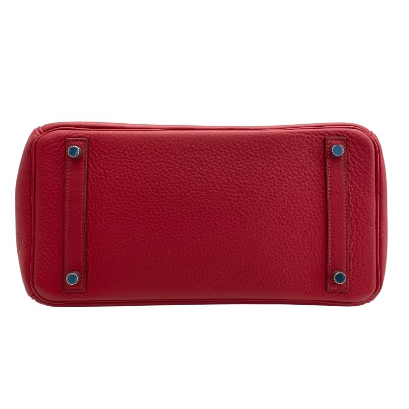 HERMES Birkin 30 in Rouge Garanse with Silver Hardware - Iconic Luxury