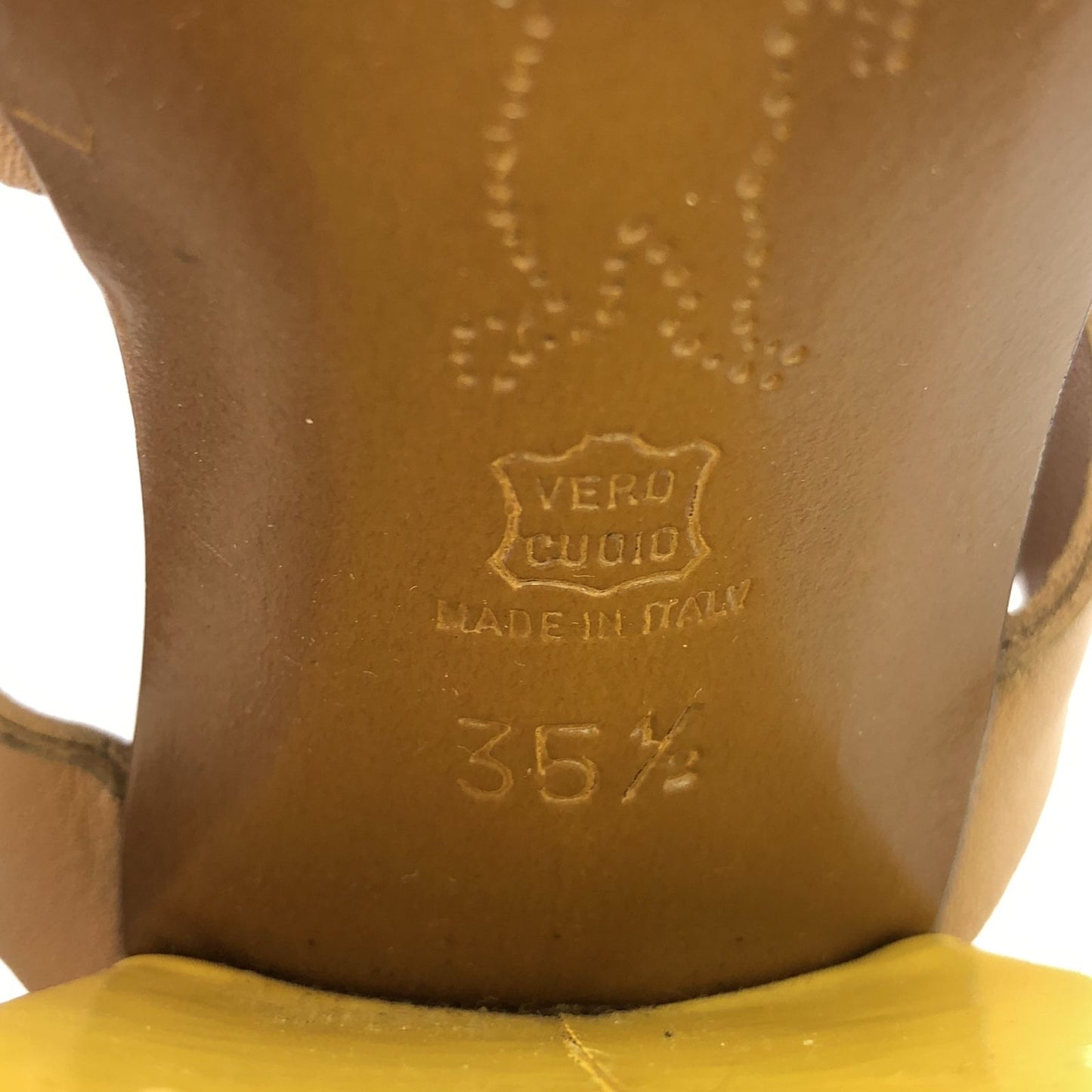 MARNI Beige & Yellow Sandals - Timeless Elegance