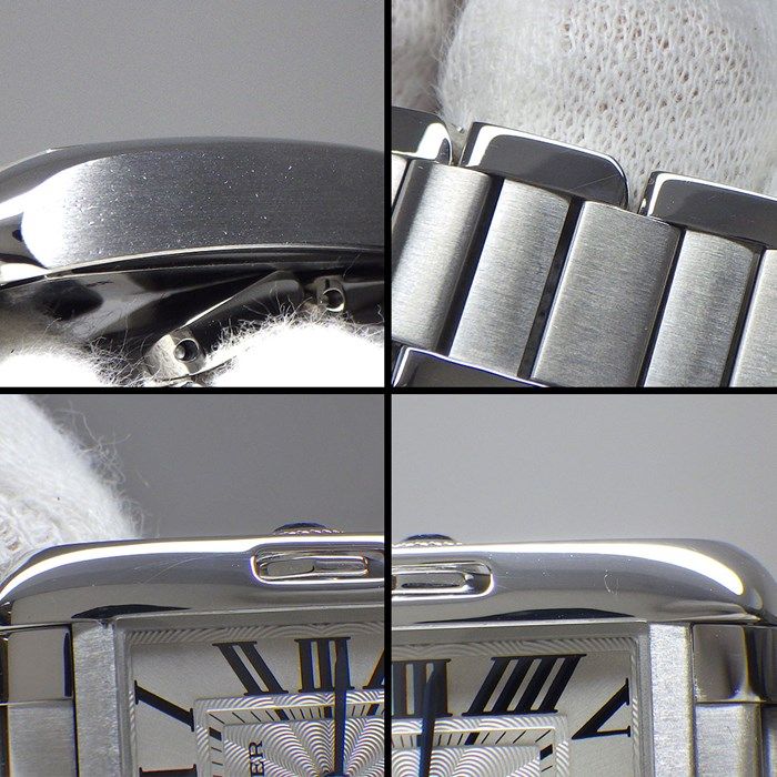 Cartier Tank Anglaise SM W5310022 - Exquisite Silver Dial Timepiece