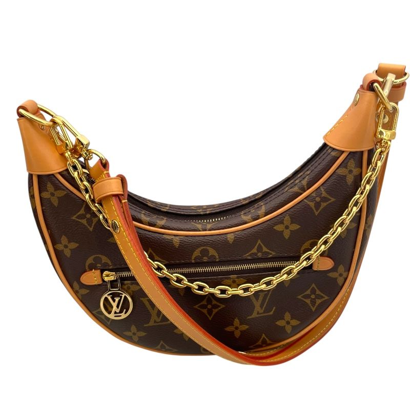 Louis Vuitton Loop M81098 Monogram Canvas Shoulder Bag - Brown