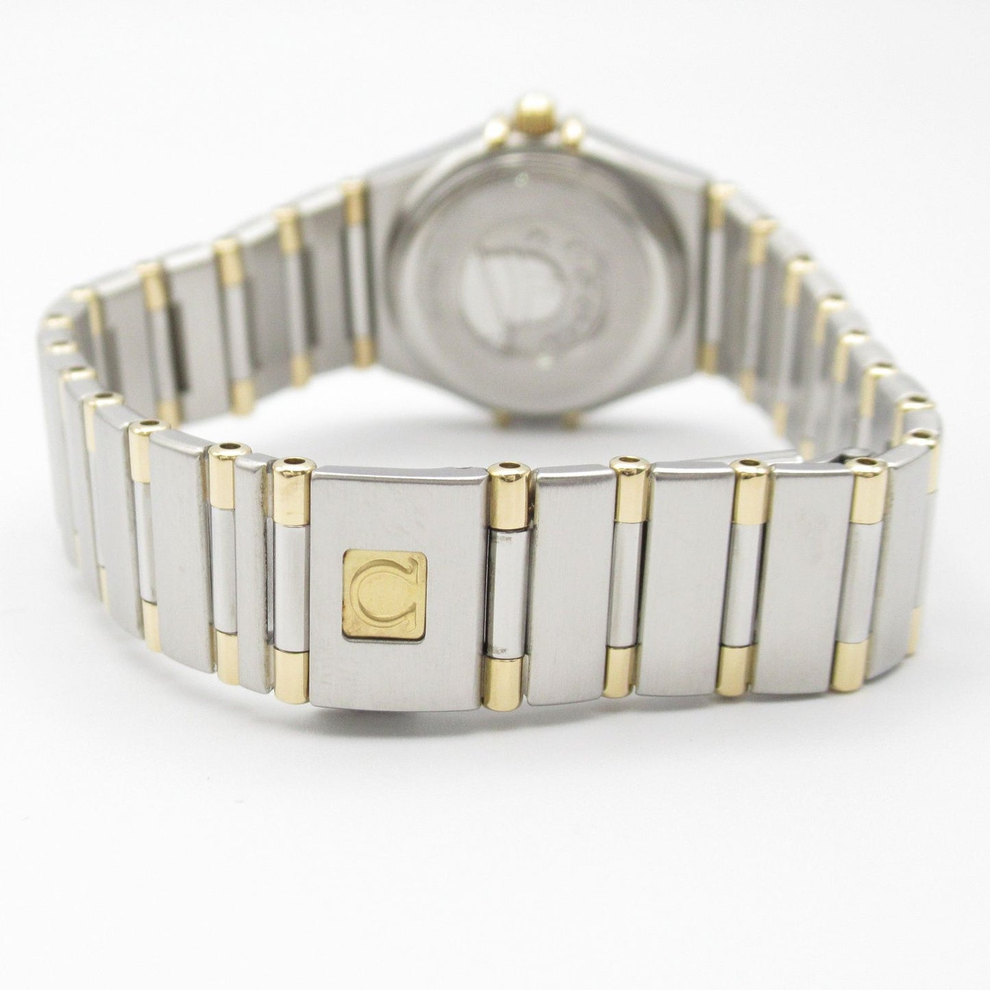 OMEGA Constellation Mini 1362.70 White Shell K18 Gold & Steel Watch