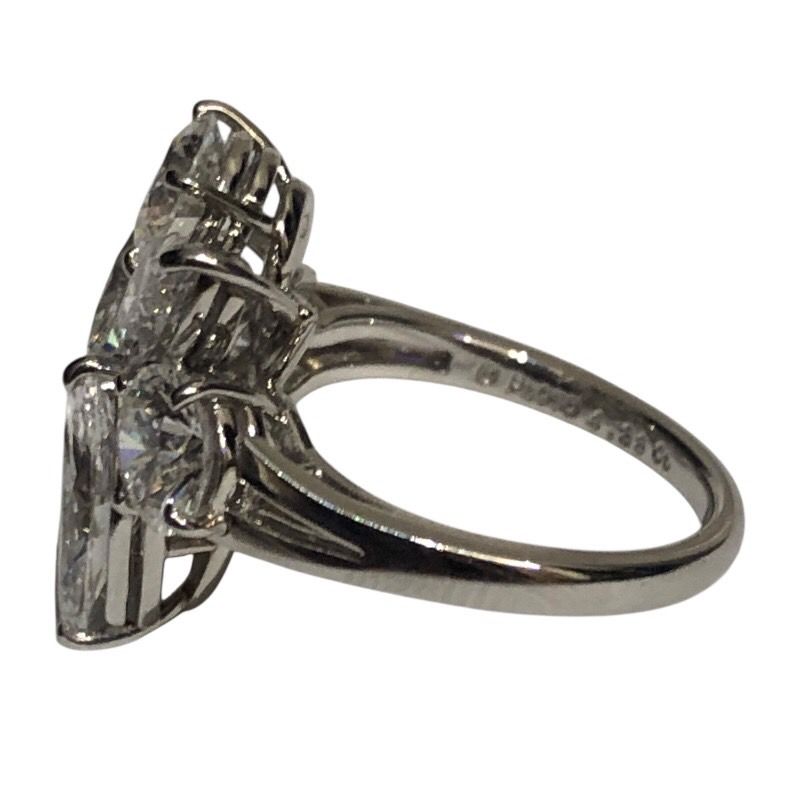 MIKIMOTO Platinum Diamond Ring - Exquisite Craftsmanship