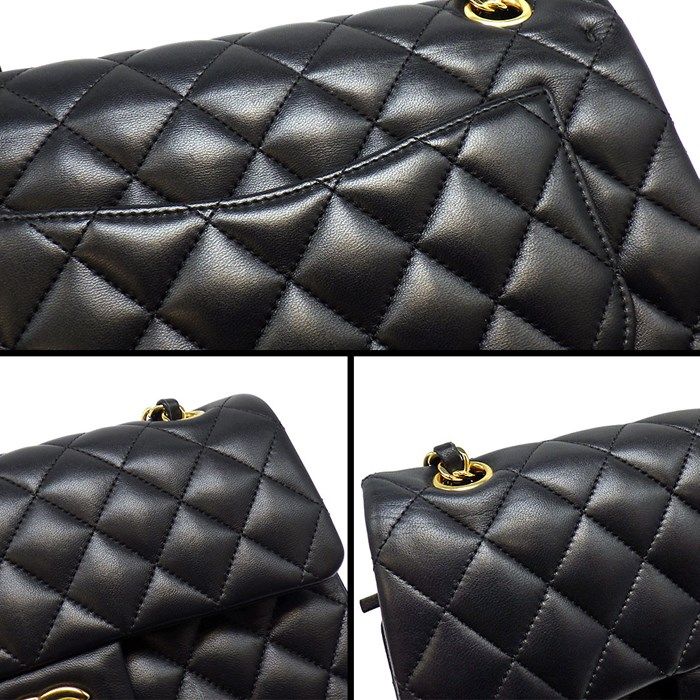 CHANEL Matelassé 23 Classic Small Handbag - Black & Bordeaux