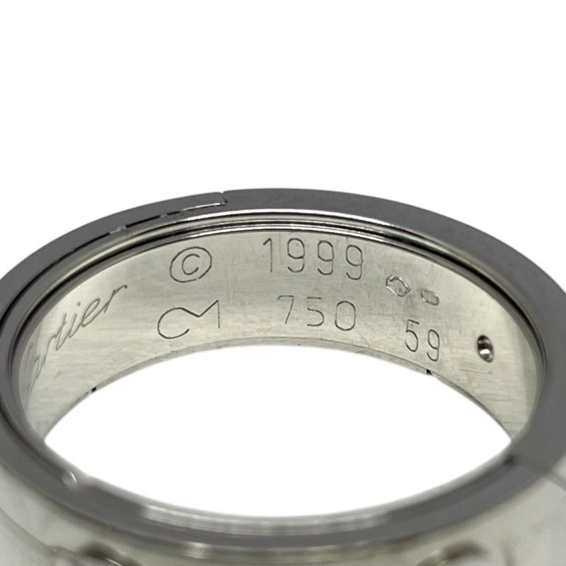Cartier Astro Love Ring in 750 White Gold - Size 18.5