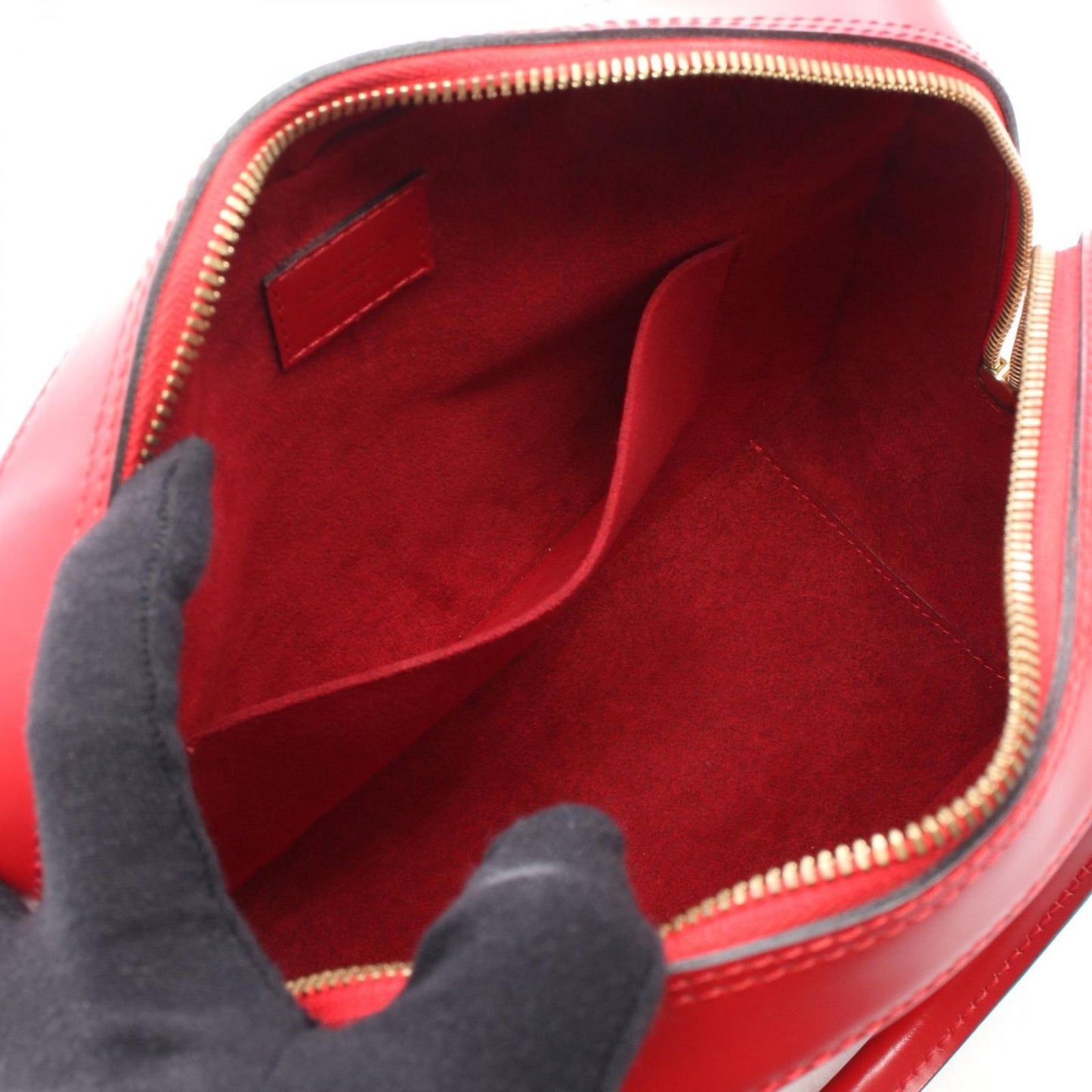 Louis Vuitton Sabron Handbag in Castilian Red - Exquisite Craftsmanship