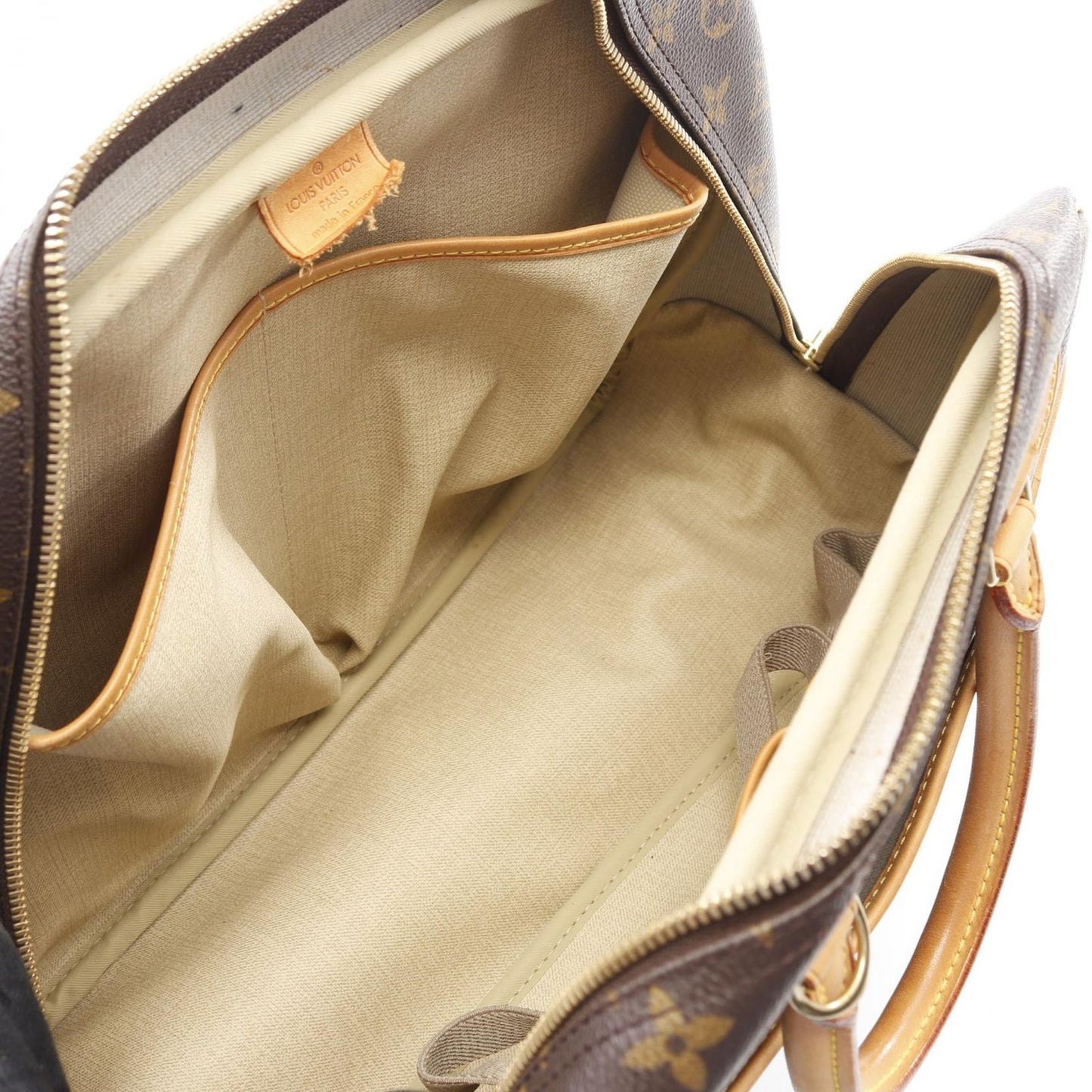 Louis Vuitton Deauville Bowling Vanity Monogram Handbag - Timeless Elegance