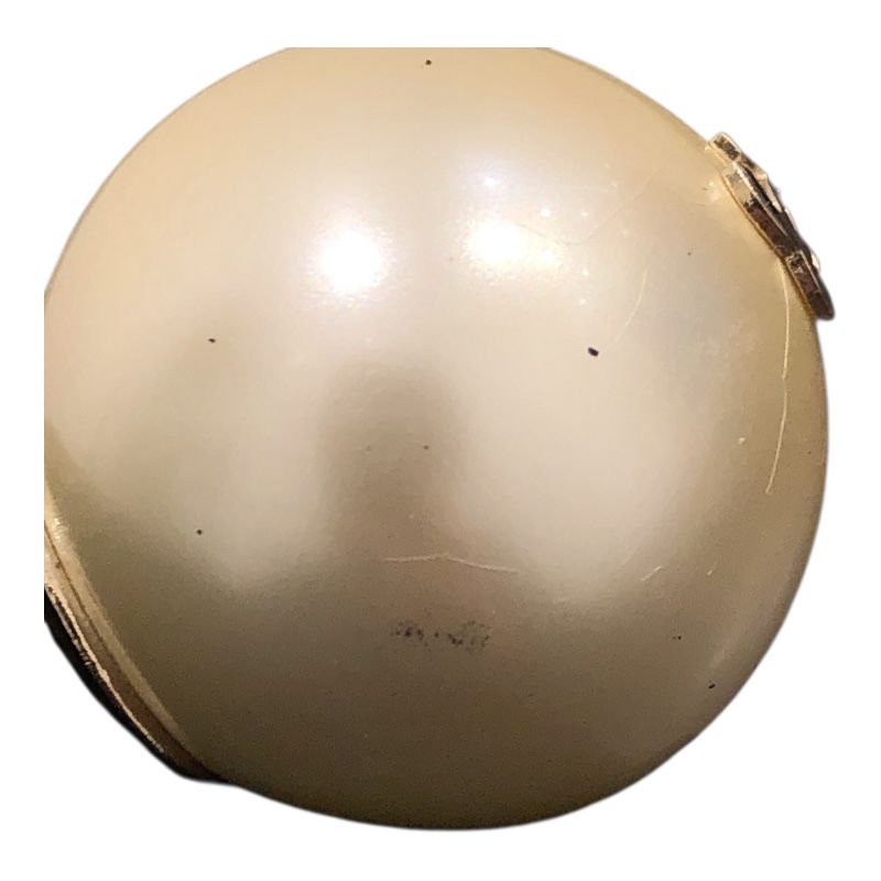 CHANEL Coco Mark Chouchou with Faux Pearls - Exquisite Hair Accessory