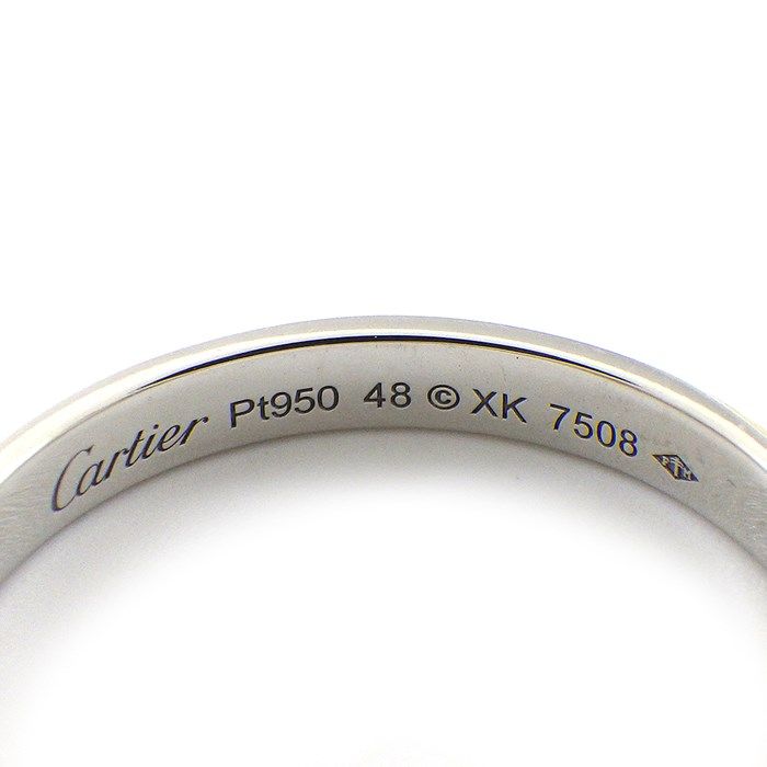 Cartier Love Wedding Ring B4093600 Full Eternity Diamond PT950