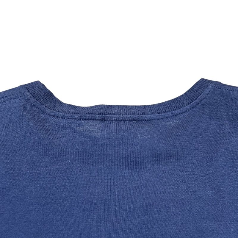 Burberry Prosum Logo Print T-Shirt in Navy Cotton - Size S