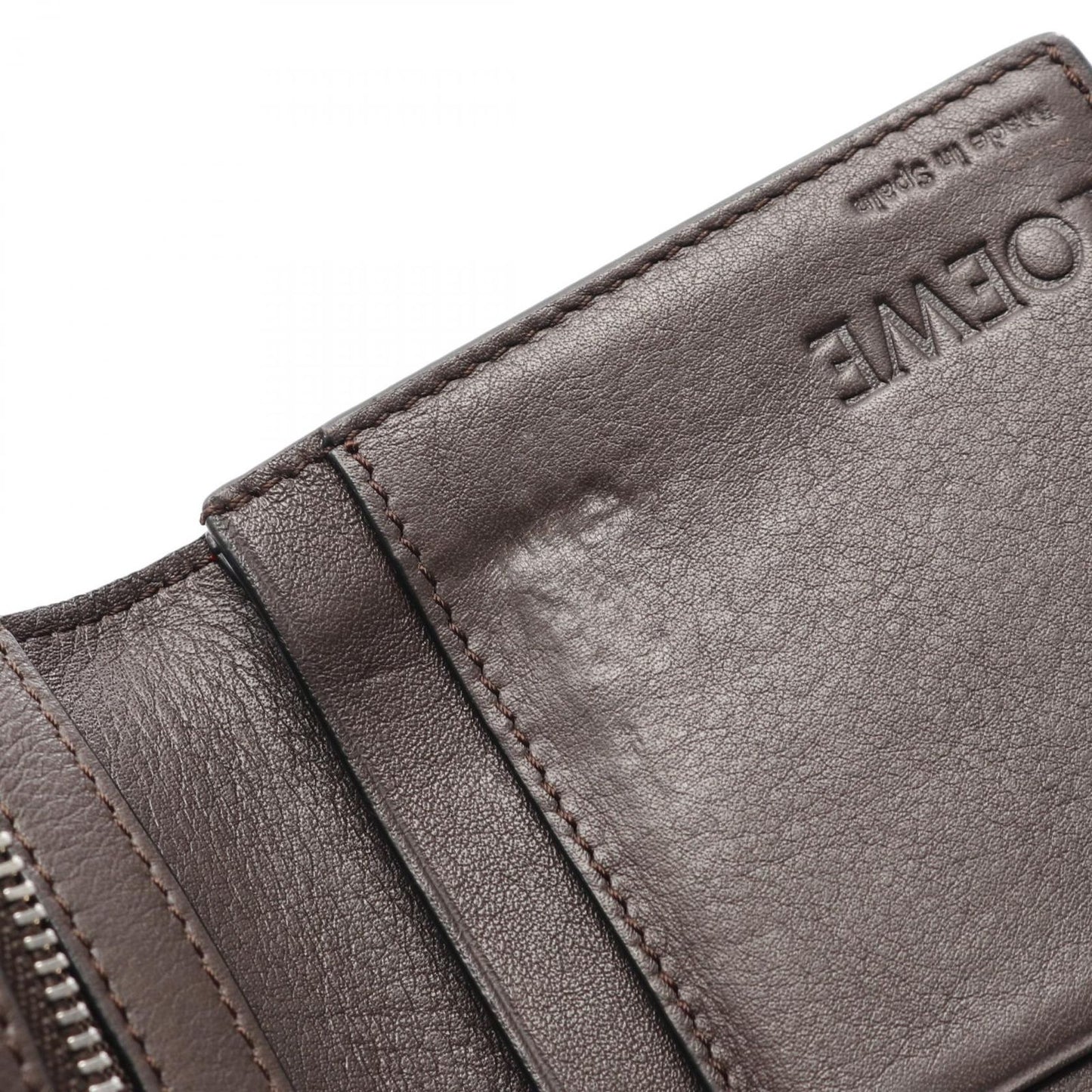 LOEWE Vertical Large Wallet in Red Leather - Exquisite Craftsmanship