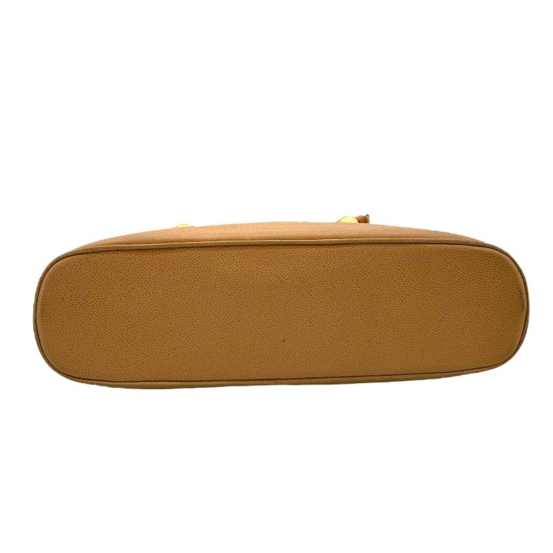 CHANEL Coco Ball Tote Beige Caviar Skin Handbag - Timeless Elegance