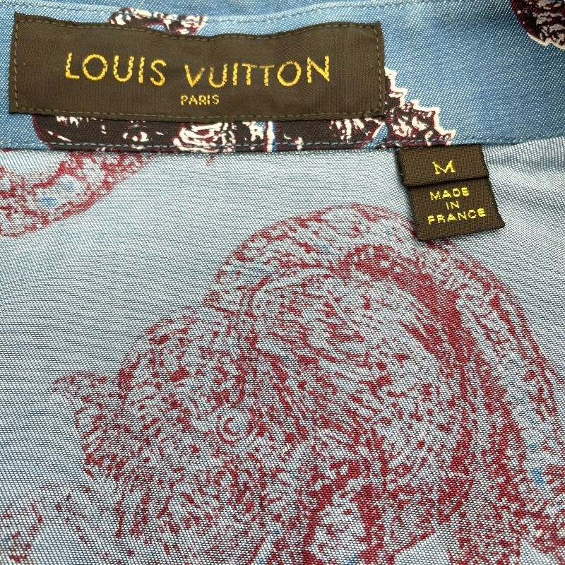 Louis Vuitton Chapman Brothers Elephant Shirt - Blue Cotton M