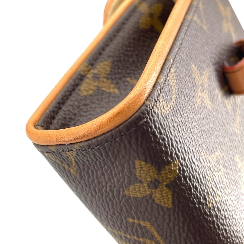 Louis Vuitton Pochette Florentine M51855 Monogram Brown Shoulder Bag