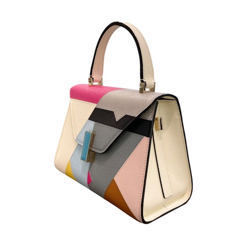 VALEXTRA Mini Iside Calf Leather Handbag - Timeless Elegance