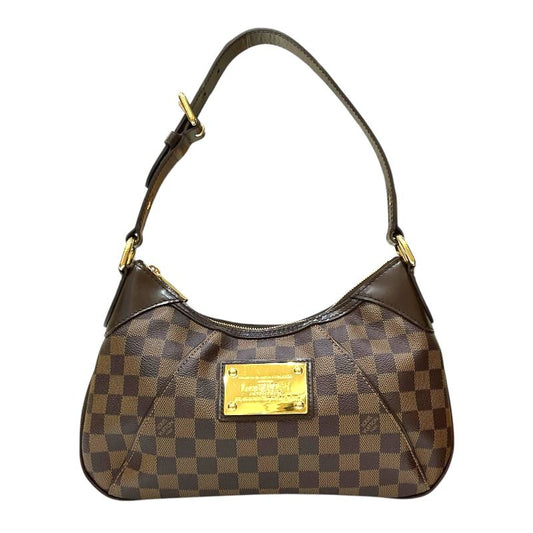 Louis Vuitton Thames PM Shoulder Bag in Damier Ebene Canvas