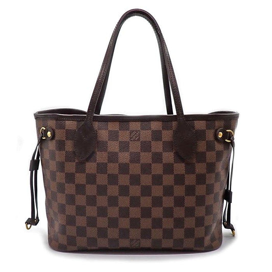 Louis Vuitton Neverfull PM Tote Bag - 2014 Edition in Brown Damier Ebene