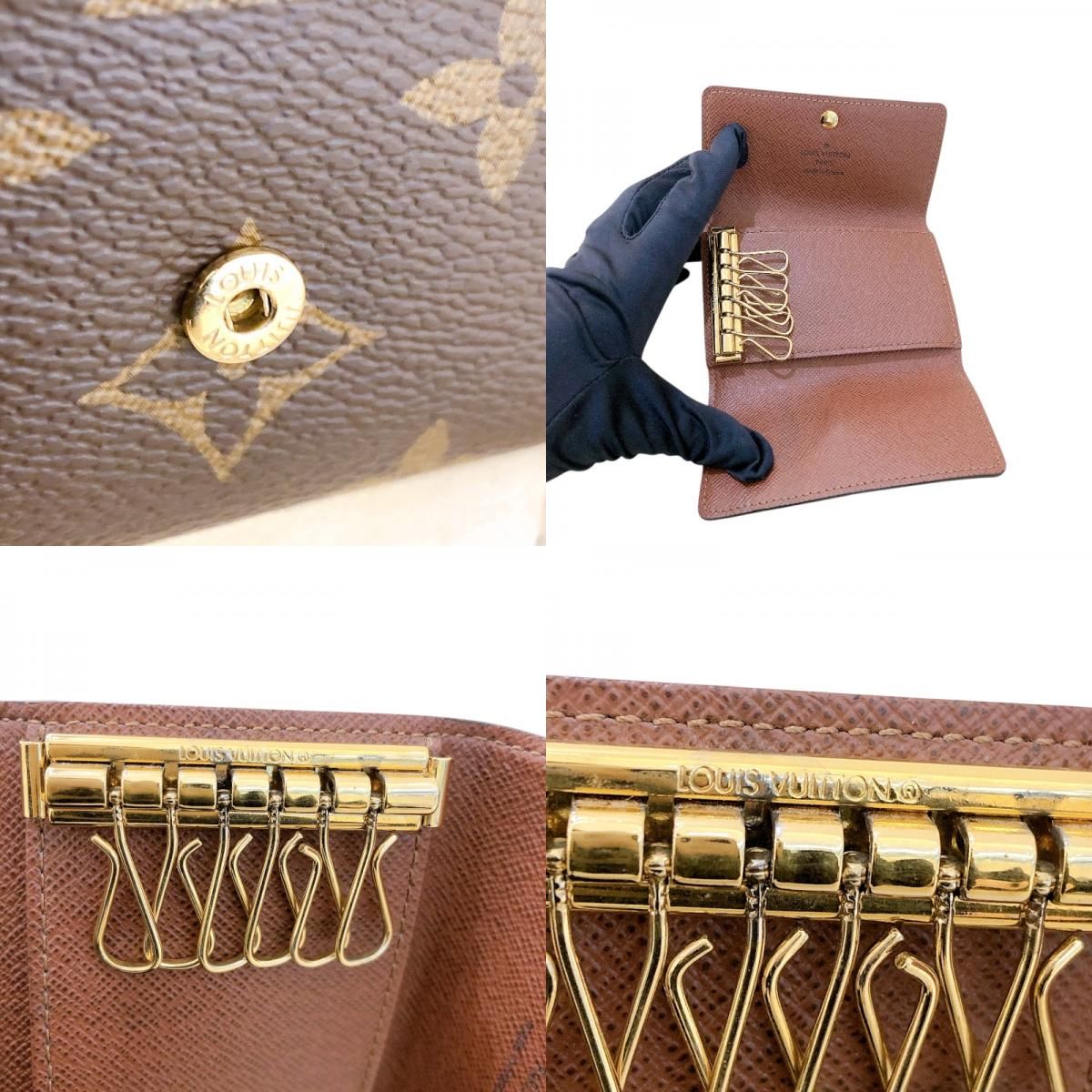 Louis Vuitton M62630 Multiclés 6 Key Case - Exquisite PVC Craftsmanship