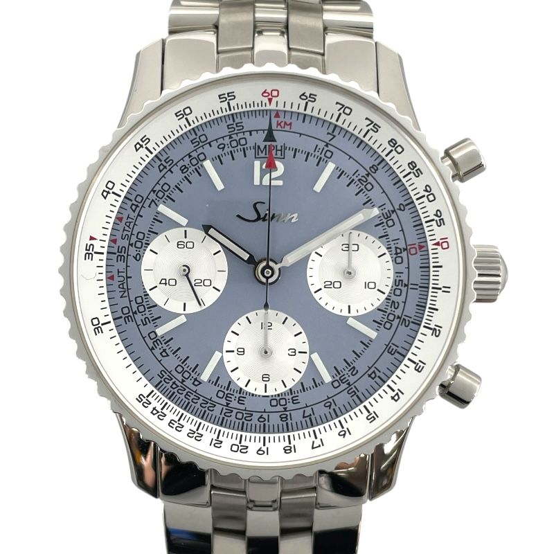 Sinn Navigation Chronograph 903.StHB Blue SS Automatic Men's Watch