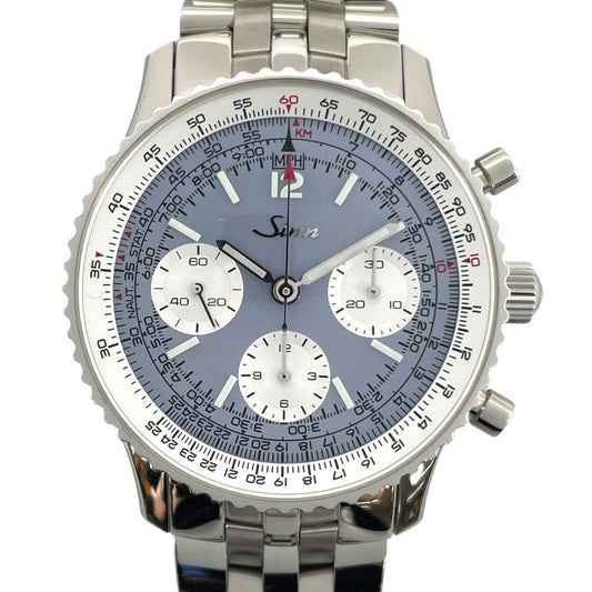Sinn Navigation Chronograph 903.StHB Blue SS Automatic Men's Watch