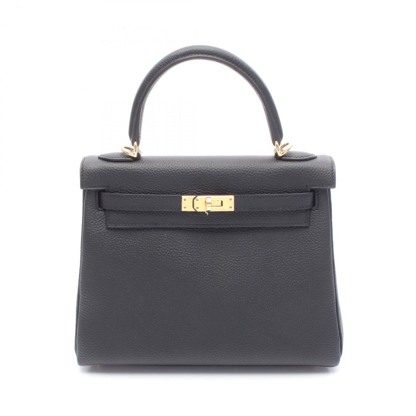 HERMES Kelly 25 Handbag in Black - Unused Luxury Classic