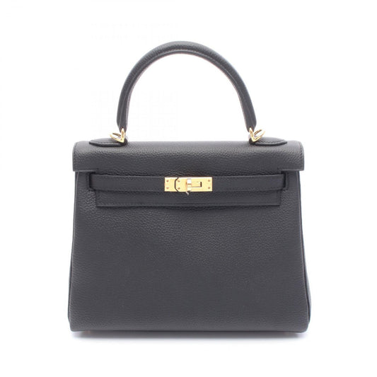 HERMES Kelly 25 Handbag in Black - Unused Luxury Classic