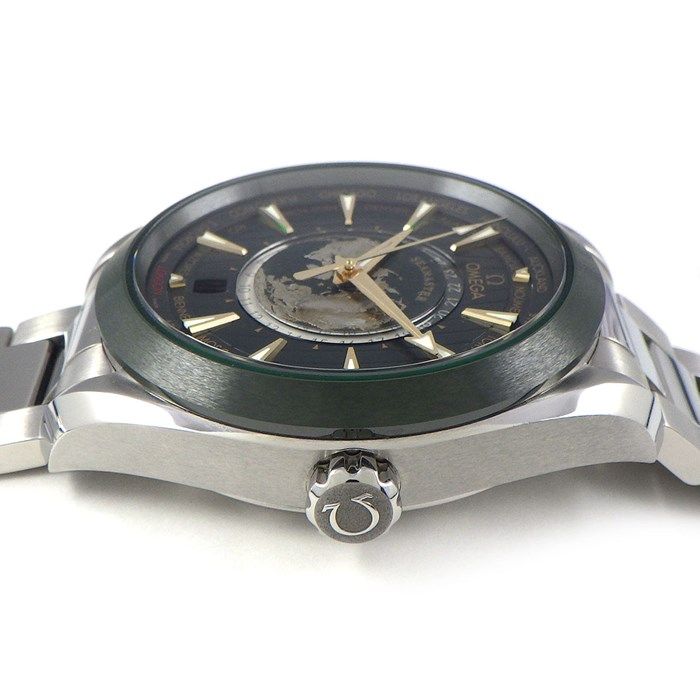 OMEGA Seamaster Aqua Terra GMT - Green Dial - Luxury Timepiece