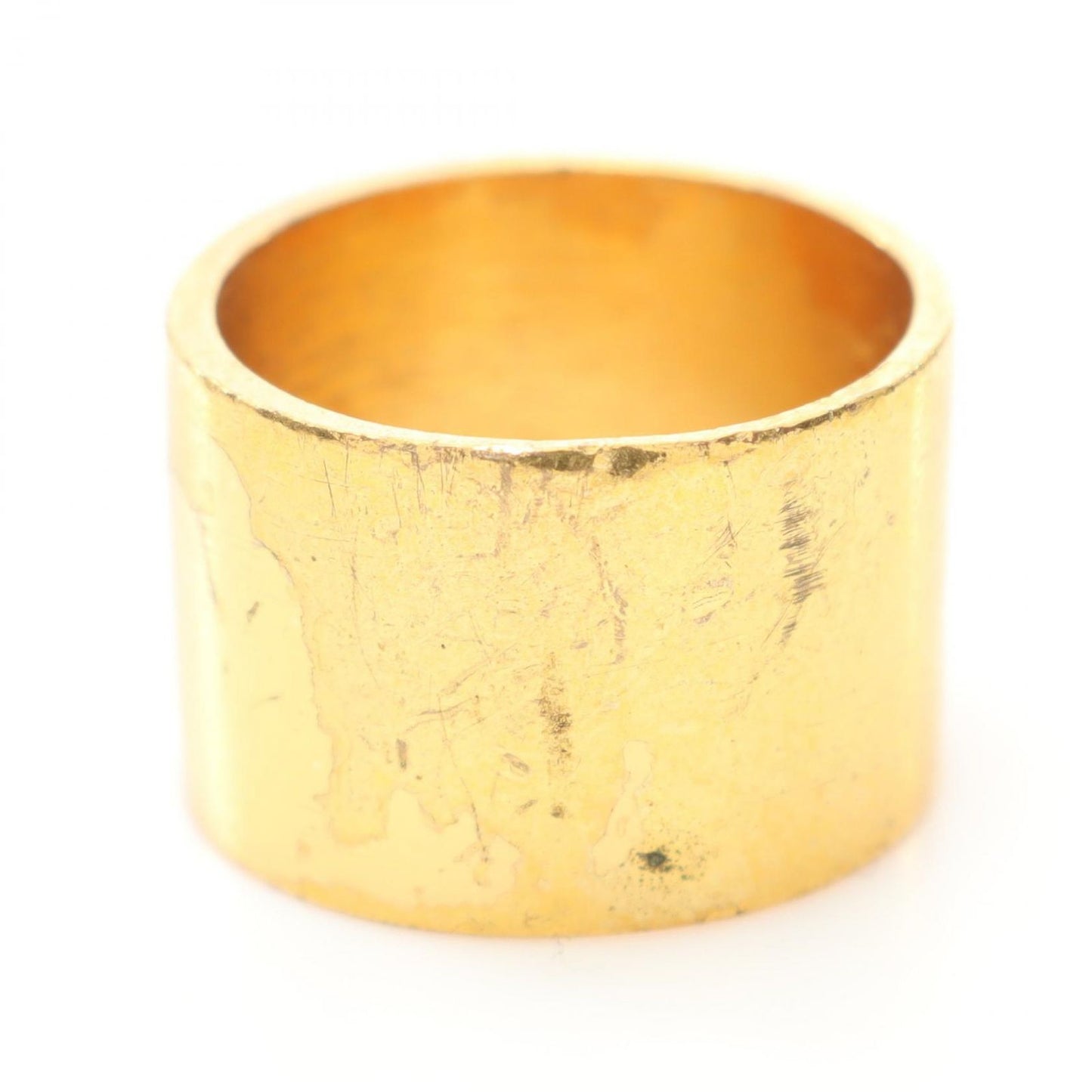 CHANEL Coco Mark Gold-Plated Ring - Timeless Elegance