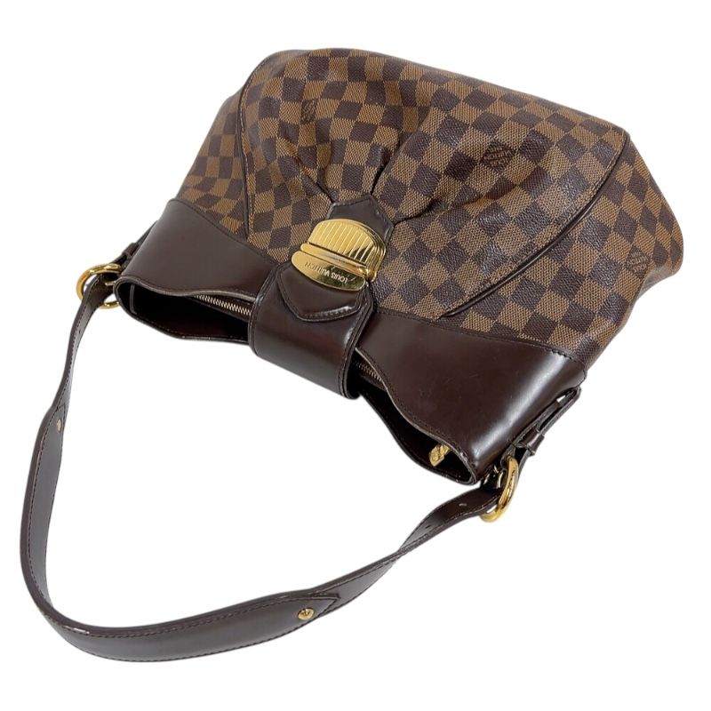 Louis Vuitton Sistina MM Brown Damier Canvas Tote Bag