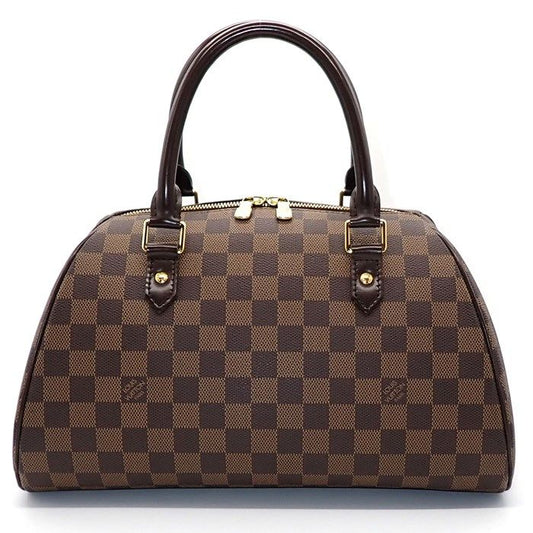 Louis Vuitton Riviera MM Boston Bag - Brown Damier Ebene Canvas