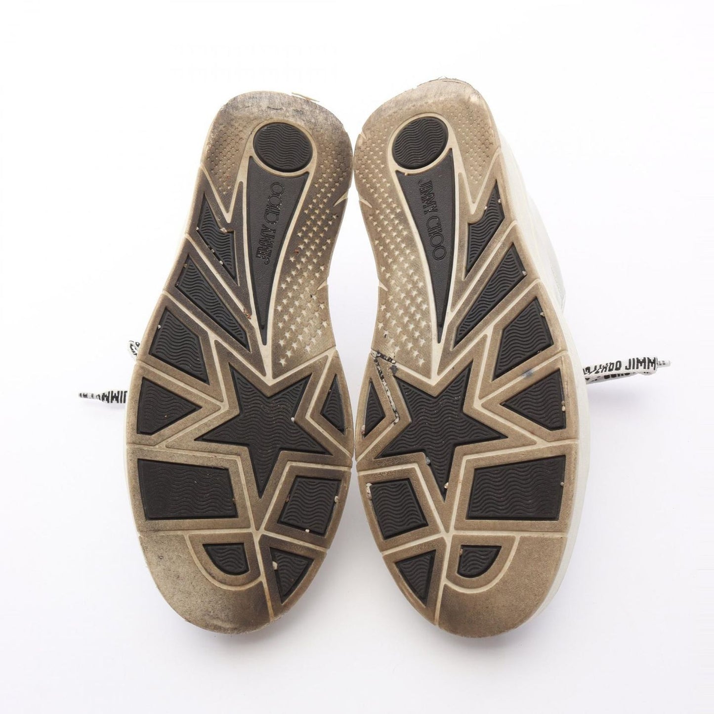 Jimmy Choo Hawaii Sneakers in White Leather - Timeless Elegance