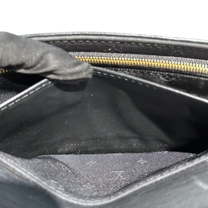 Louis Vuitton Wallet-On-Strap M81398 in Black Bubblegram