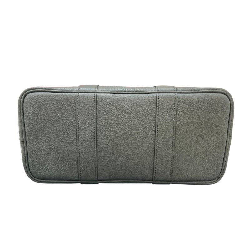 HERMES Garden Party TPM Tote Bag in Veil Amande - D Stamp