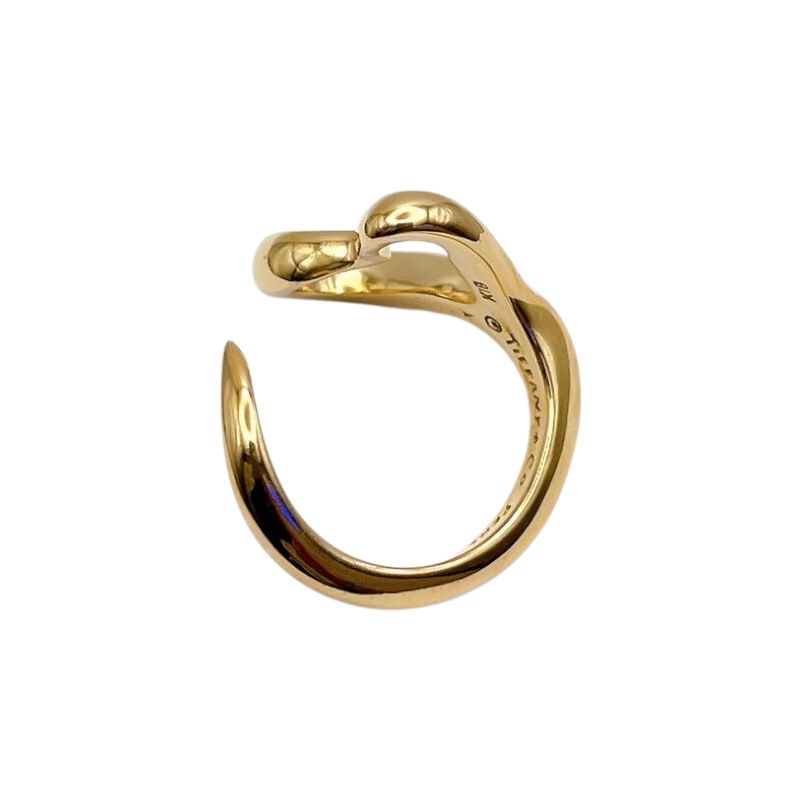 Tiffany & Co. Open Heart Ring in 18K Yellow Gold - Timeless Elegance